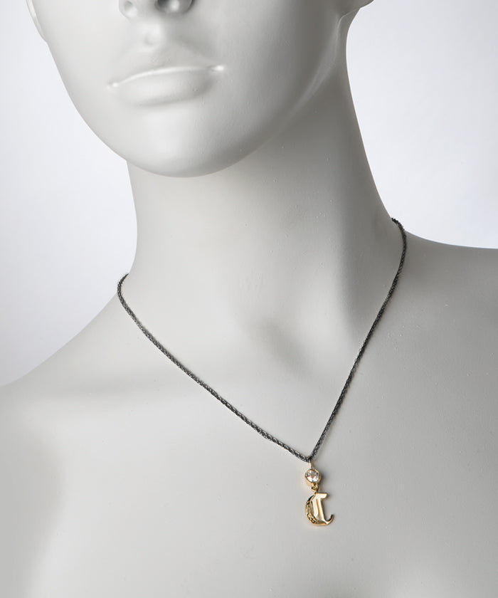 Initial Necklace Girl W