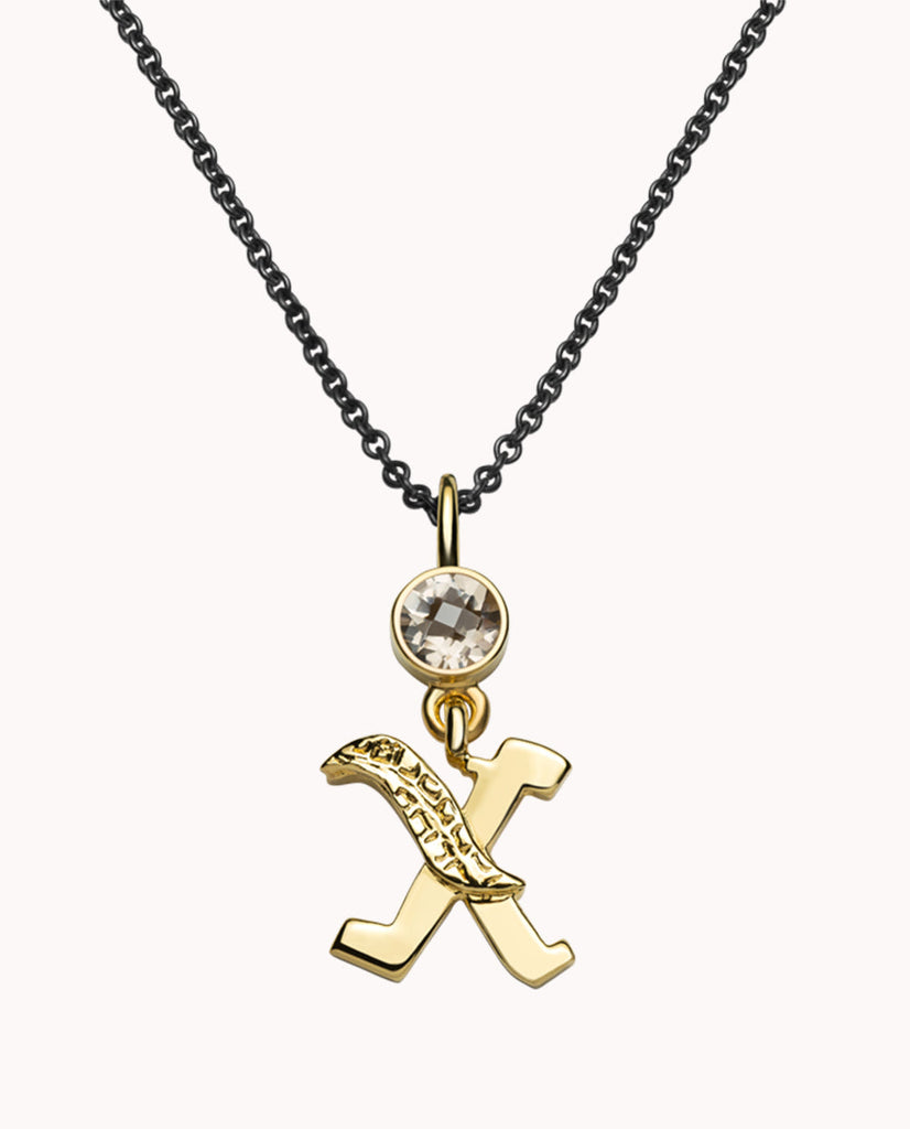 Girl X Initial Necklace